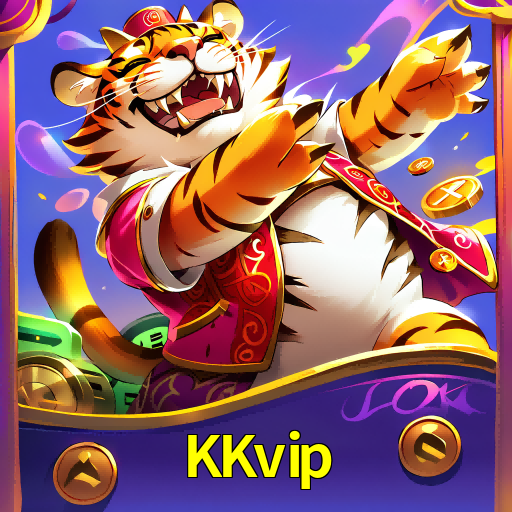 Imagem promocional da KKvip mostrando a plataforma e suas vantagens